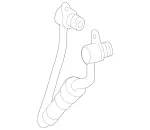 2782000800 - Engine: Water Feed Tube for Mercedes-Benz Image