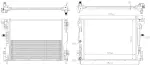 606746 - : Radiator w/Integrated Transmission Oil Cooler for NISSENS Image
