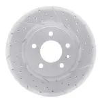 83045045R - : DFC Geoperformance Rotor - Drilled and Slotted for DYNAMIC FRICTION Image