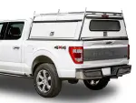 VML3Z99501A42L - Exterior: Oxford White Cab High Commercial Bed Cap with for Ford: F-150 Image