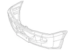 90688021019B51 - : Bumper Cover for Mercedes-Benz Image