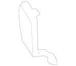 2168850322 - Attachment Parts: Towing Eye Cover for Mercedes-Benz Image