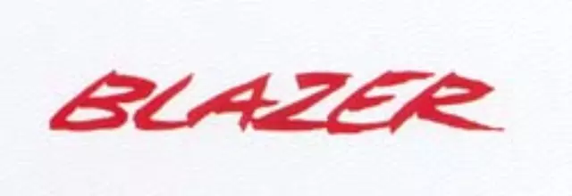 12496140 - Exterior: Exterior Trim, Bodyside Decal Package for Chevrolet: Blazer Image