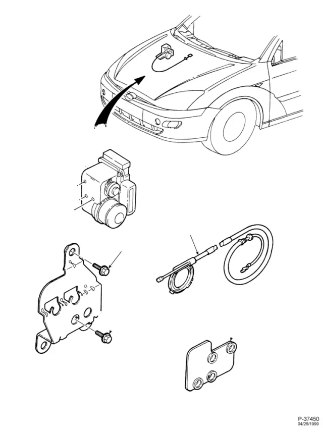 YS4Z9C735AA - Electrical: Cruise Control Servo for Ford Image