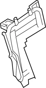 87601AT610 - Body: Seat Back Frame for Infiniti Image