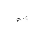 57008549AA - Fuel and Accelerator Pedal: Fuel Line Clip for Jeep: Grand Cherokee | Ram: 2500, 3500 Image