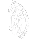 44202483 - Brakes: Parts Kit, Brake Caliper for Mercedes-Benz Image