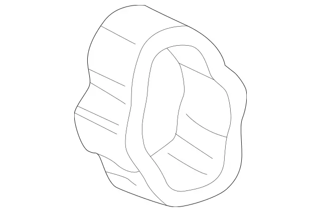 1122370012 - Emission System: A.I.R Pump Insulator for Mercedes-Benz Image