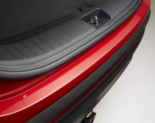 S2F28AU101 - Exterior: 2021-2023 Hyundai Santa Fe Rear Bumper Applique Protector for Hyundai: Santa Fe Image