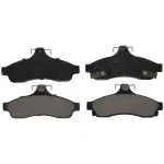 ZX628 - : QuickStop Rear Disc Brake Pad Set Semi-Metallic for WAGNER BRAKE Image