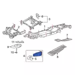 ML3Z5D058B - Body: Front Rail for Ford Image