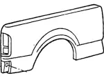 F75Z9927840DA - Body: Side Panel for Ford: F-150, F-150 Heritage, F-250 Image