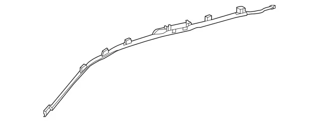 1668602702 - Trim and Lining: Window Airbag for Mercedes-Benz: GL350, GL450, GL550, GL63 AMG, GLS350d, GLS450, GLS550, GLS63 AMG Image image