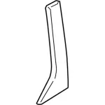 DT1Z1720939CA - Body: Rear Molding for Ford Image