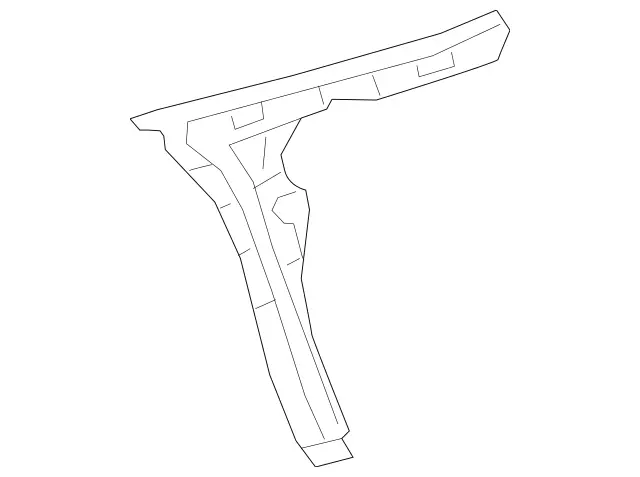 177885100064 - Attachment Parts: Bumper Lateral Support for Mercedes-Benz Image