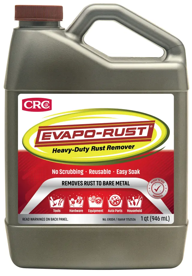 ER004 - : Non-corrosive, water-based, rust remover. No scrubbing or sanding. Just soak. for CRC Image