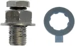 65208 - : Oil Drain Plug Piggyback 1/2-20 S.O., Head Size 3/4 In. for Dorman Image