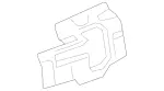 1666821700 - Exhaust System: Shielding for Mercedes-Benz Image