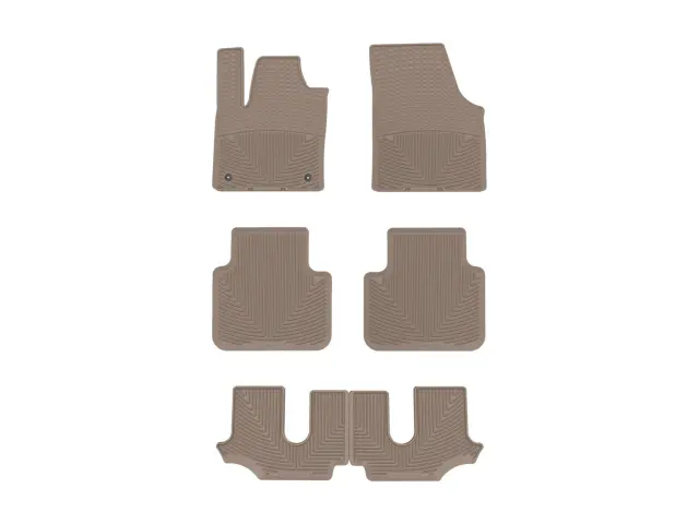 W655TNW656TNW657TN - : Tan All Weather Floor Mats for WeatherTech Image