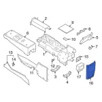 LB5Z78045E24DA - Body: Rear Panel for Ford: Police Interceptor Utility Image