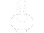 1990400364 - Chassis Sheet Metal/Air Intake: Hexalobular Head Screw for Mercedes-Benz Image