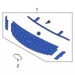 7G1Z8200AA - Body: Grille Assembly for Ford: Five Hundred Image