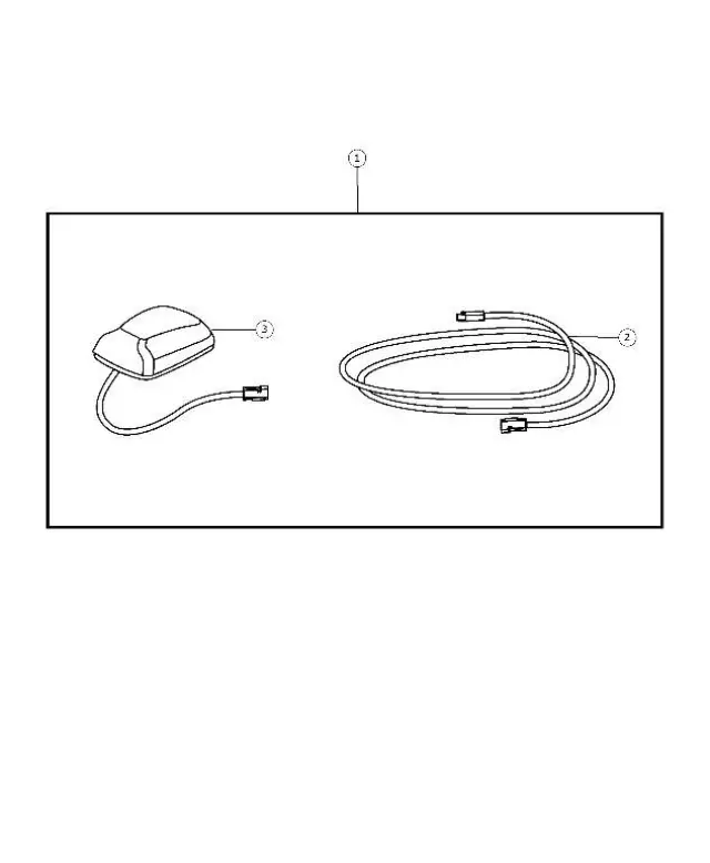 Satellite Antenna - Mopar (5064813AA)