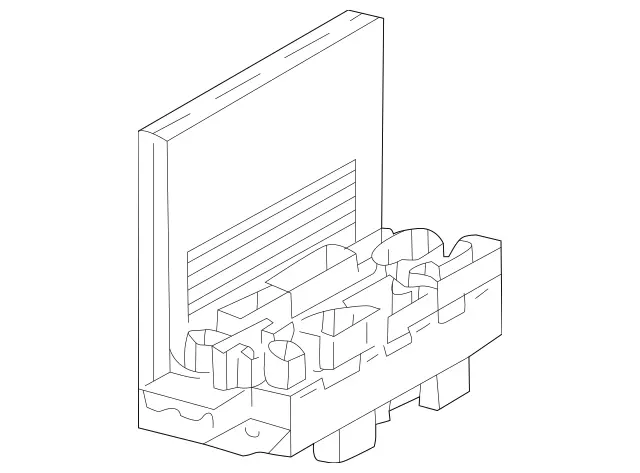 4635401550 - : Elec Center, Base Module for Mercedes-Benz: G55 AMG, G550, G63 AMG Image