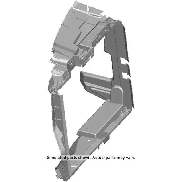 86533694 - : 2023-2025 Chevrolet Corvette - Driver Side Radiator Air Inlet Duct for GM Image