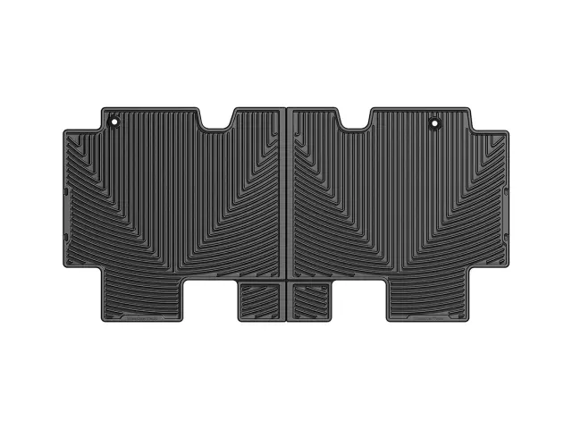 W212 - : Black All Weather Floor Mats for WeatherTech Image