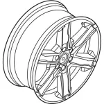 KL1Z1007A - : Wheel, Alloy for Ford: Expedition Image