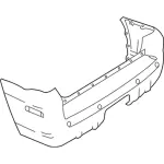 1L2Z17K835YB - Body: Bumper Cover for Mercury: Mountaineer Image
