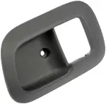 80507 - : Interior Door Handle Front Left Bezel Textured Gray for Dorman Image