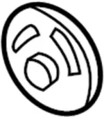 27155AL500 - HVAC: Link for INFINITI: FX35, FX45, G35 Image