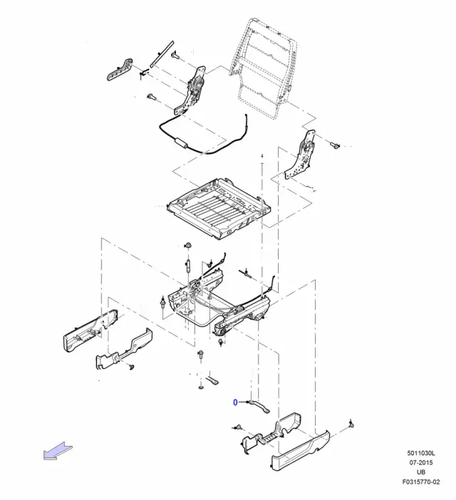 8A8Z7463386AH - Body: Shield for Ford Image