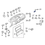 ML3Z14A411B - Body: Courtesy Lamp for Ford: Expedition, F-150, F-150 Lightning Image