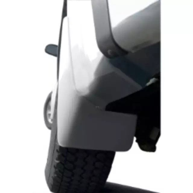 Splash Guards - Molded - Rear-White - GM (19212791)