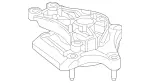 2052405600 - : Trans Mount for Mercedes-Benz Image