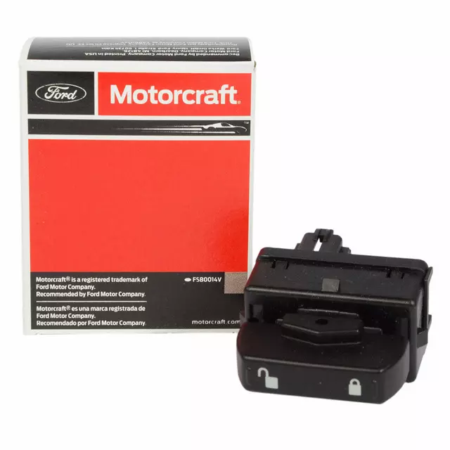 5F9Z14028AAB - Body: Lock Switch for Ford: Five Hundred, Freestyle, Taurus, Taurus X | Mercury: Montego, Sable Image