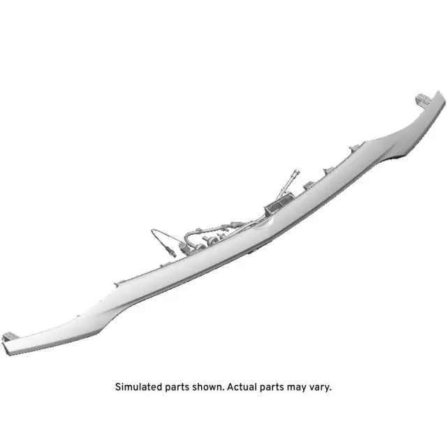 84471254 - : Bright Chrome Rear Closure Center Applique for Buick: Enclave Image