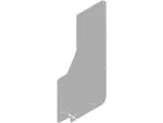 EK4Z6127419AC - Body: Rear Trim for Ford: E-Transit, Transit-150, Transit-250, Transit-350, Transit-350 HD Image