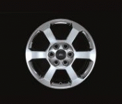 4L3Z1007RA - Wheels: 18 Chromed Aluminum Wheel, 6-Spoke Style for Ford: F-150 Image