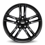 19300914 - : 19 Wheel, Front, 5 Split Spoke, Gloss Black for Cadillac: ATS, CTS Image