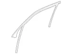2537259500 - : Window Guide Rail for Mercedes-Benz Image