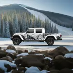 68636859AA - : The Rockies, Jeep Gladiator, sold by MEK Magnet for Jeep: Gladiator Image
