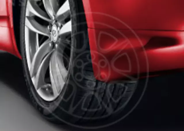 F38E01NF2G - : Splash Guards - Non-Sport - Vibrant Red for INFINITI: G37 Image