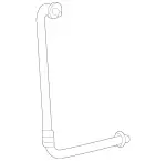 2185000772 - : Oil Line for Mercedes-Benz: SL63 AMG, SL65 AMG Image