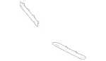 2178880285 - Body: Trim Molding for Mercedes-Benz Image