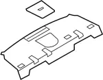 79911JL10B - : Finisher-Rear Parcel Shelf, Side Right-hand for Infiniti Image