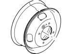 BC3Z1015CCP - Suspension: Wheel for Ford Image